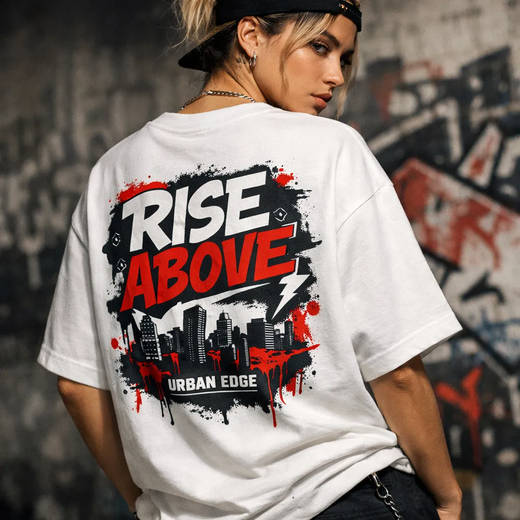 Graphic Print Sweatpants