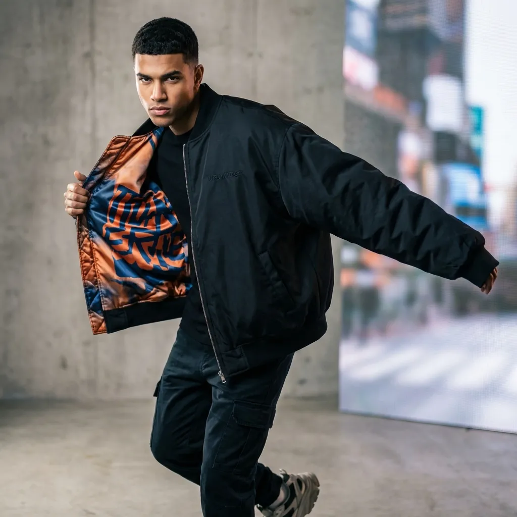 Reversible Bomber Jacket